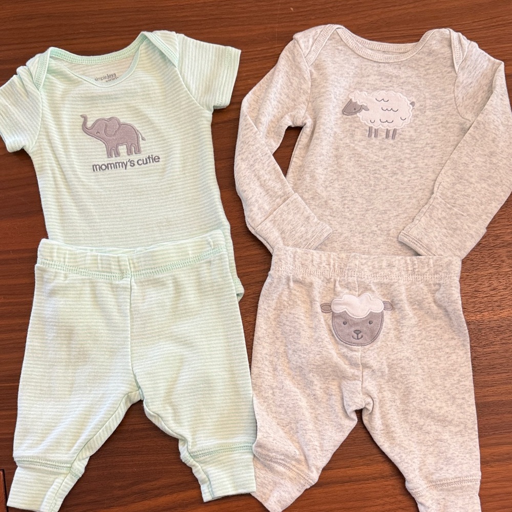 Set of 2 Simple Joys by Carter’s outfits